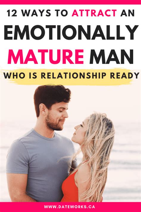 dating an emotionally mature man